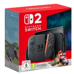 Switch 2 Console Black Mario Kart World