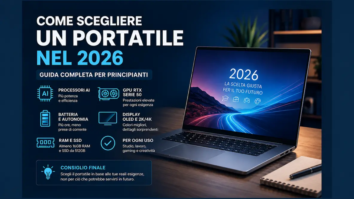 Come scegliere portatile nel 2026