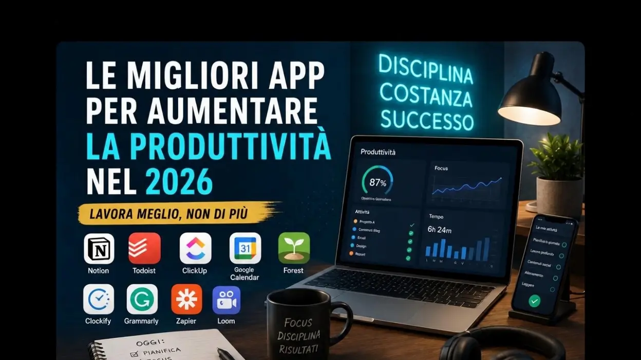 Le migliori app per la produttività nel 2026