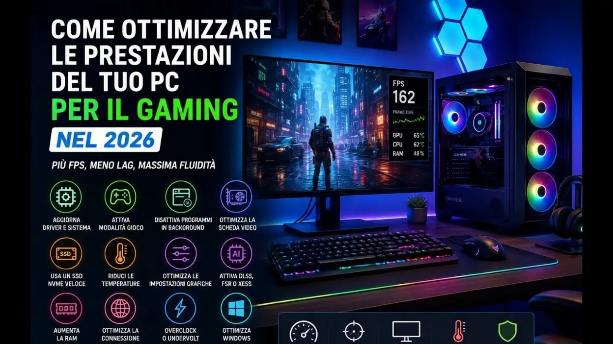 come ottimizzare le prestazioni del PC